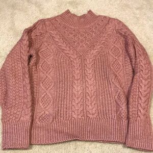 Abercrombie & Fitch Cable Knit Sweater